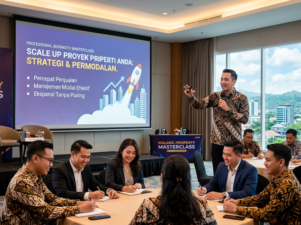 Rahasia Cepat Scale-Up Proyek: Review Kelas Bisnis Properti Khusus Developer Malang